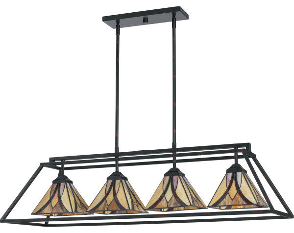 Asheville 4-Light Island Light, Valiant Bronze