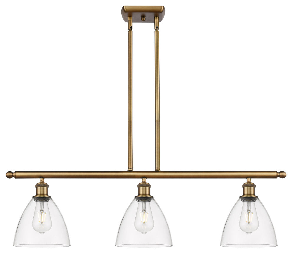 Innovations 516-3I-BB-GBD-752-LED 3 Light Island Light, Brushed Brass