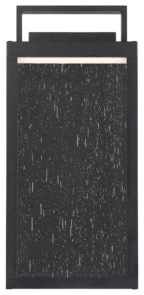 Farmhouse LED Indoor & Outdoor Wall Light 3000K, Black, 13"