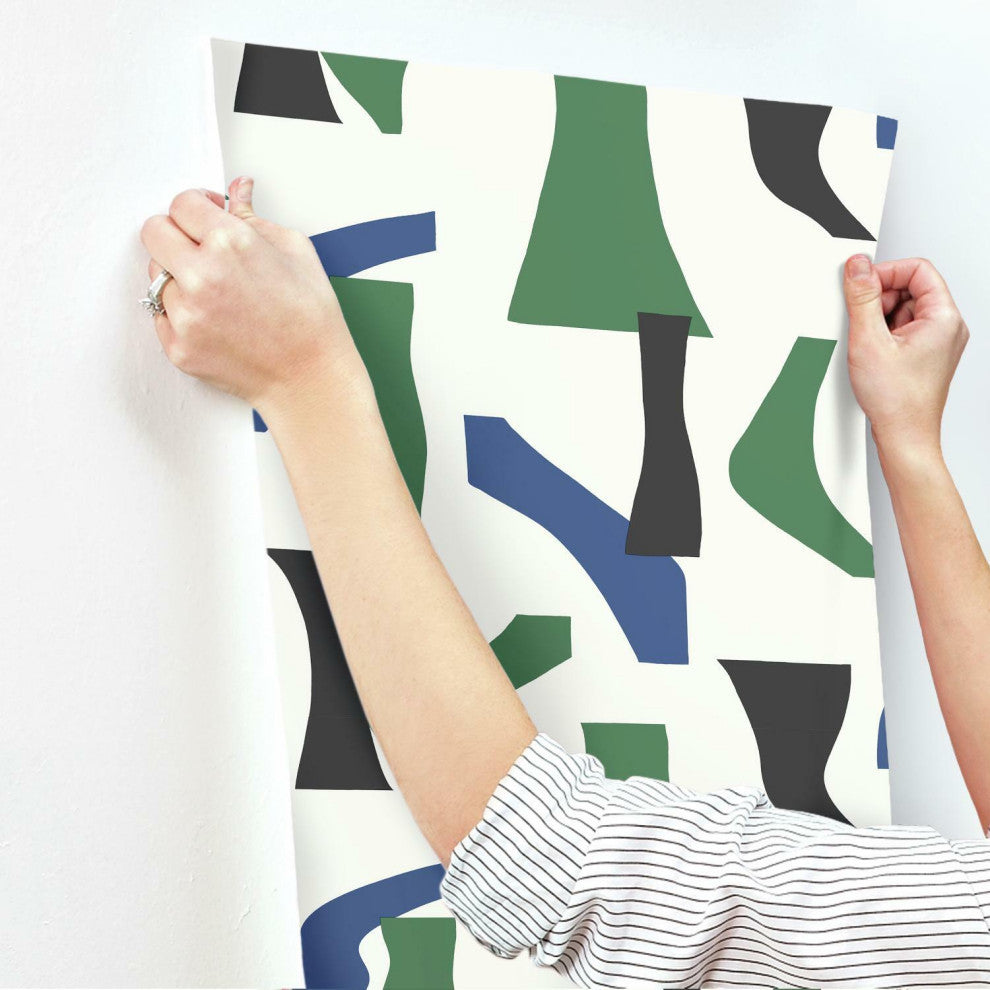 Modernist Peel and Stick Wallpaper