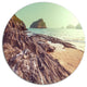 Fantastic Halong Bay Vietnam, Seashore Disc Metal Wall Art, 11"