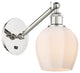 Innovations 317-1W-PN-G461-6 1-Light Sconce, Polished Nickel
