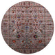 Ahgly Company Indoor Round Mid-Century Modern Area Rugs, 4' Round
