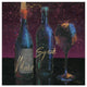 "Wine Splash Dark III" Digital Paper Print by Wellington Studio, 20"x20"