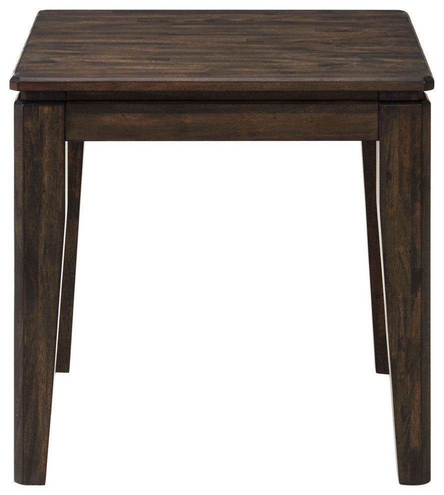 Kauai 24" Wide End Table, Brushed Mango Wood