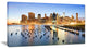 "New York Skyline With Skyscrapers" Canvas Print60"x28", 1 Panel