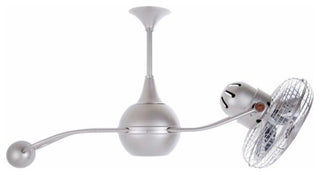 Brisa 2000 40" Fan, Brushed Nickel, Metal Blade