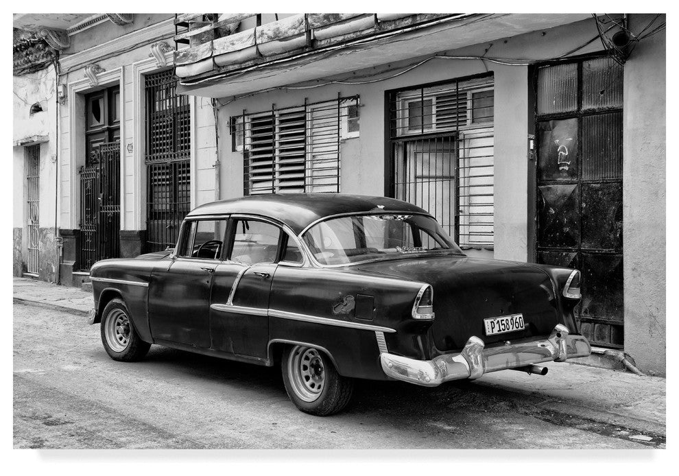 "Old Antique Car in Havana II" by Philippe Hugonnard, Canvas Art, 12"x19"