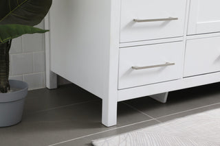 Isabel 54" SIngle Bathroom Vanity, White