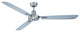 Craftmade VE58BNK3 58``Ceiling Fan Velocity Polished Nickel