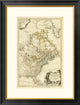 "Map of The British Empire in North America, 1776"  by Thomas Jefferys, 24x32"