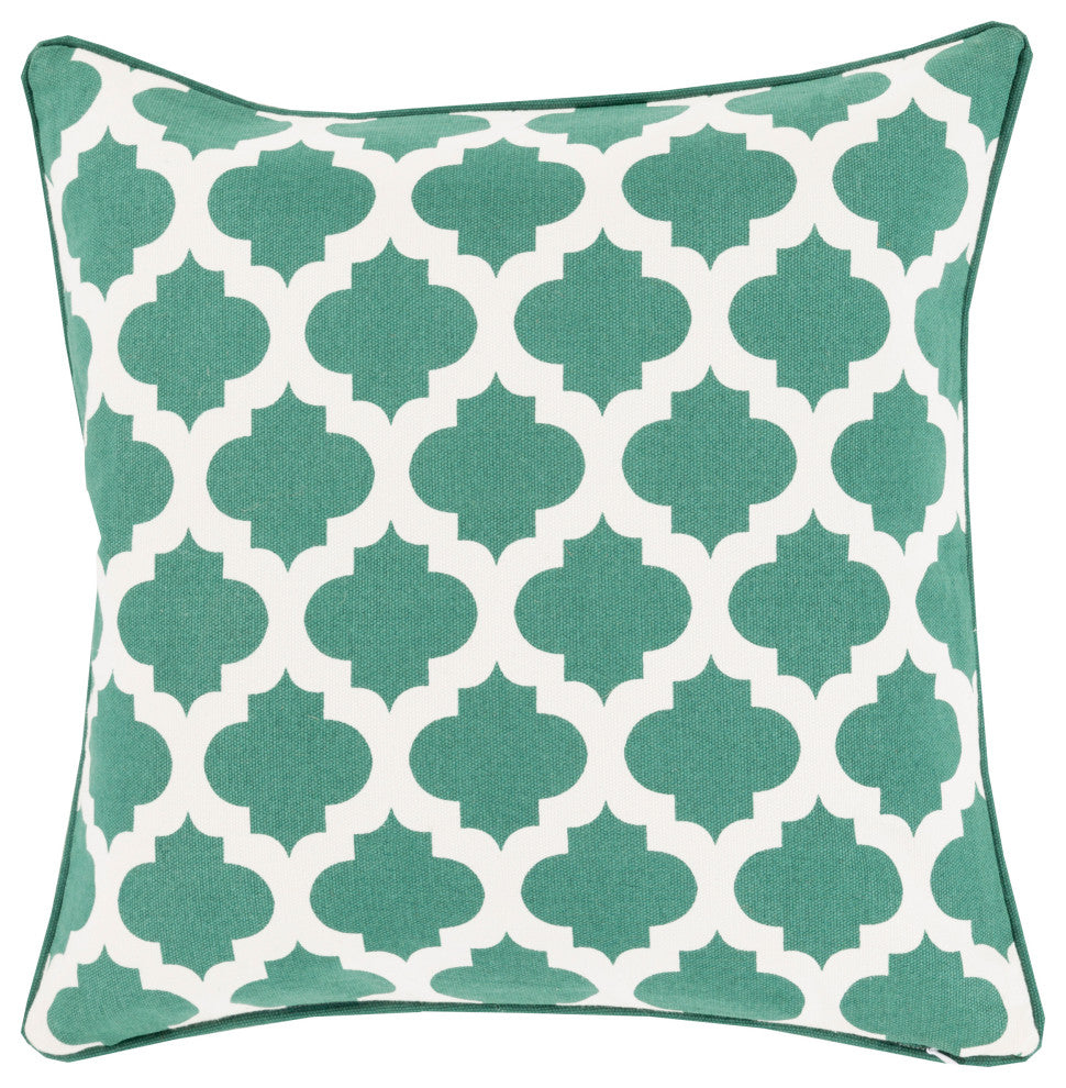 Surya Morrocan Printed Lattice MPL-010 22" x 22" Pillow Kit