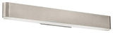 Modern Forms WS-56124-35 0 to 60 24"W LED Bath Bar - 3500K - Brushed Nickel