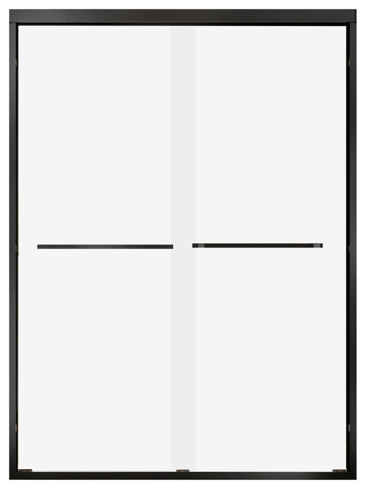 Double Sliding Framed Shower Door, 72"76"