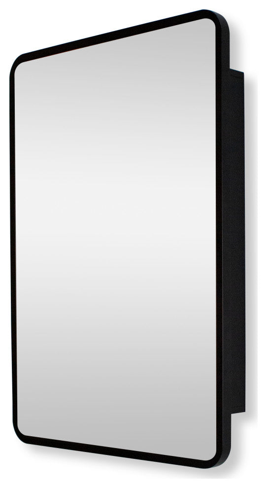 Aurora Rectangular Frame Medicine Cabinet, 20Ã—28Inch
