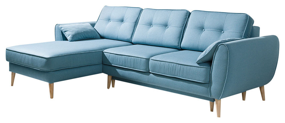 CANDY Sectional Sofa-Bed, Left Corner