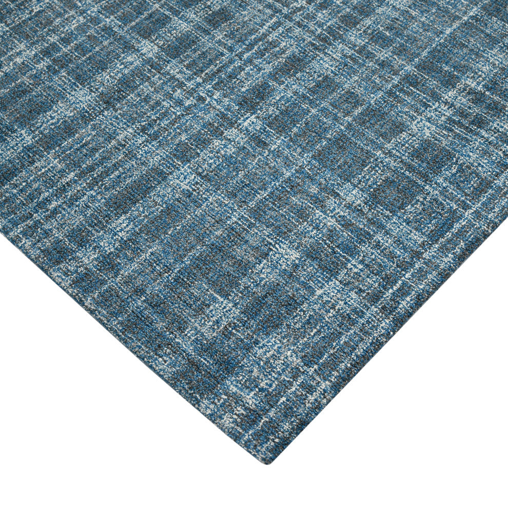 Laurel Turlen Area Rug, Turquoise, 2' x 3', Plaid