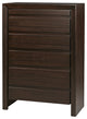 Modus Element 5 Piece Queen Bedroom Set With Chest, Chocolate Brown