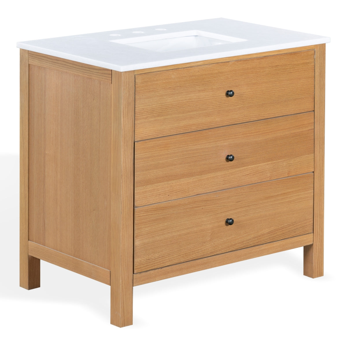 Safavieh Couture Tompkinson Vanity, Natural/White, 36In
