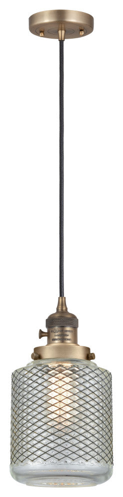 INNOVATIONS 201CSW-BB-G262-LED 1-Light Mini Pendant Brushed Brass