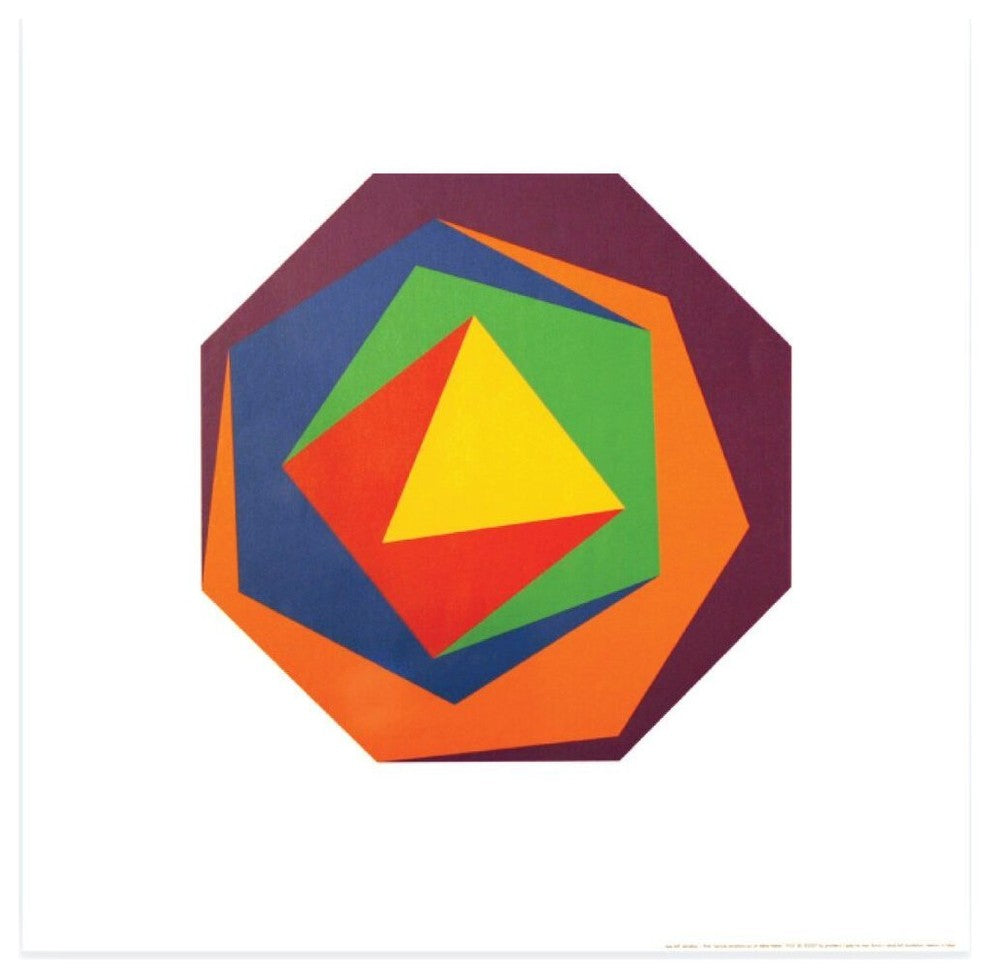 Metrocs Max Bill Poster, Fifteen Variations on a Single Theme, 1