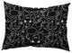 Halloween Outlines Accent Pillow, Black, 14"x20"