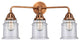 288-3W-AC-G184-LED Canton 3 Light 24" Bath Vanity Light, Antique Copper