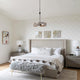5 Light Drum Wood Chandelier Circle Art Pendant Lighting