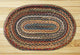 Earth Rugs C-999 Random Oval Braided Rug 5 Feet x 8 Feet
