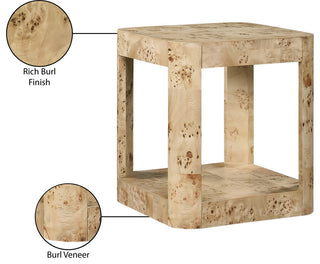 Reeves Table, Black, Coffee Table, Beige, End Table