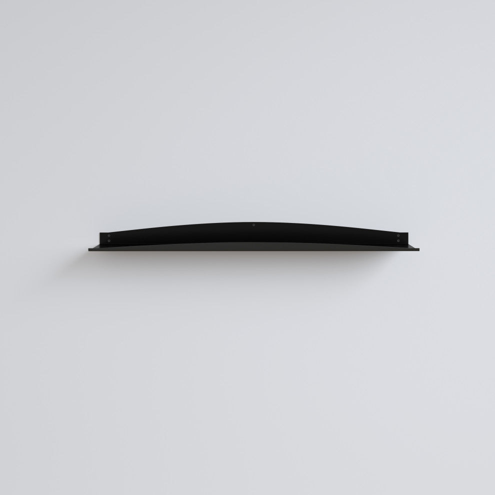Harry Wall Mounted Shelves, Black, 36"
