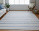 Weave & Wander Granberg Eco-Friendly PET Rug, Blue, 8' X 11'