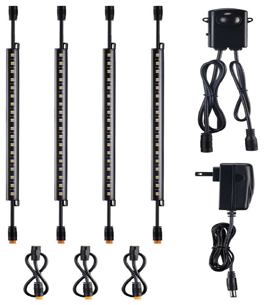 12" Linkable Light Bars, Safe Light Kit for Under Cabinet