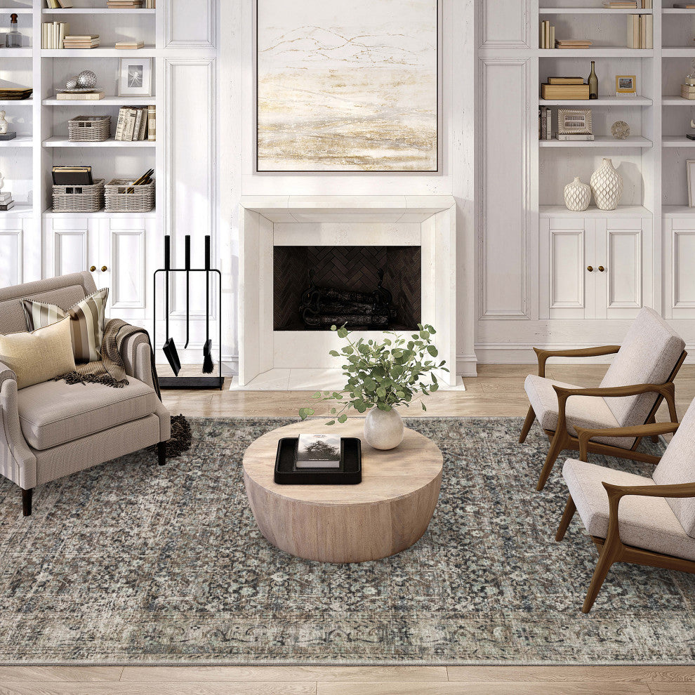 Jericho JC10 Mushroom 5' x 7'6" Rug