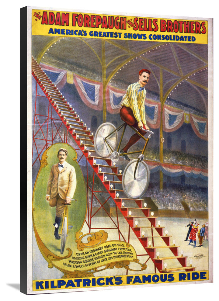America's Greatest Shows Consolidated, Kilpatrick'S Famous Ride, 25x36