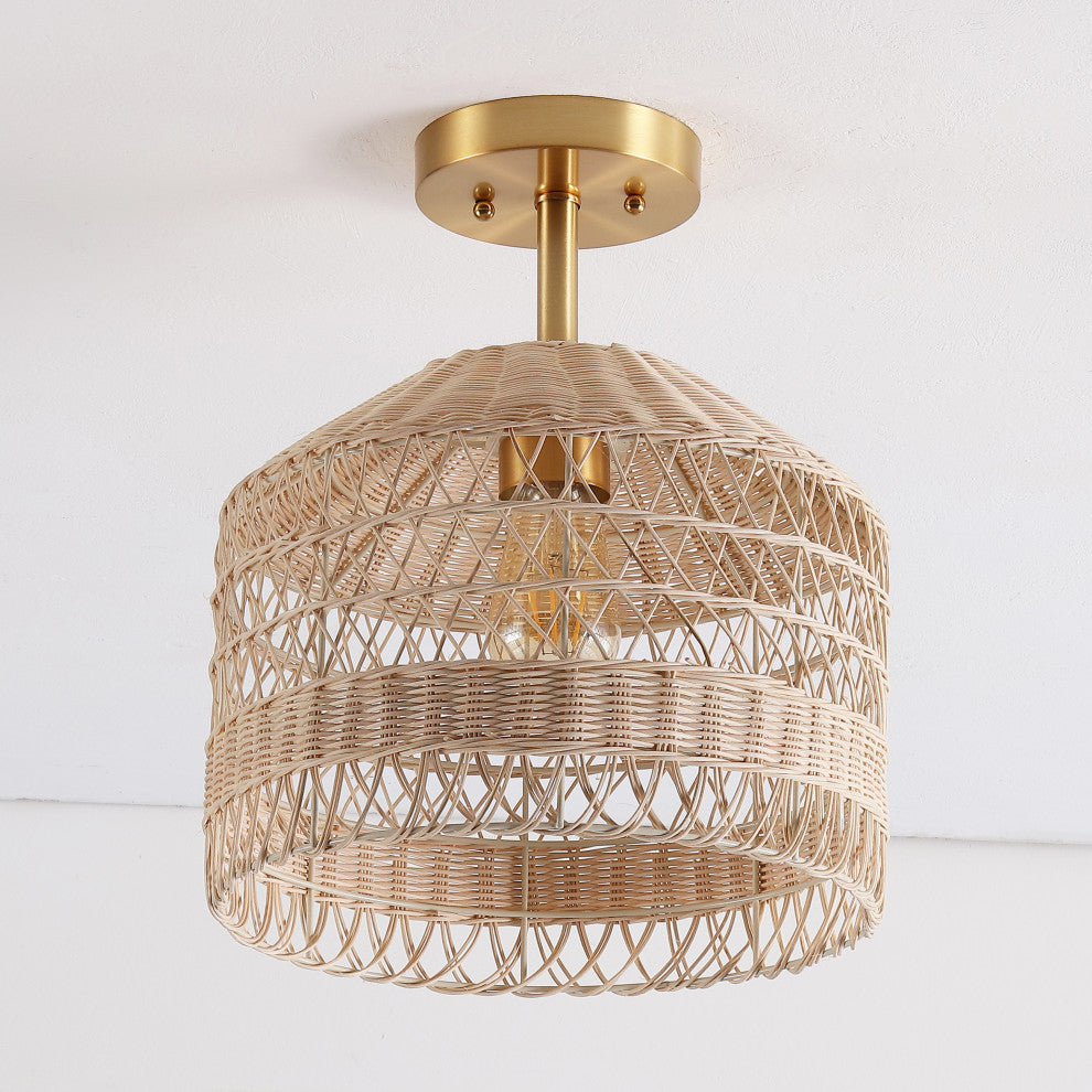 Safavieh Noyuna 12" Flush Mount Lighting