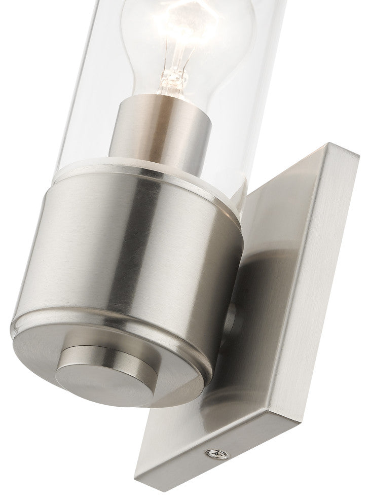Quincy 1-Light Brushed Nickel ADA Sconce
