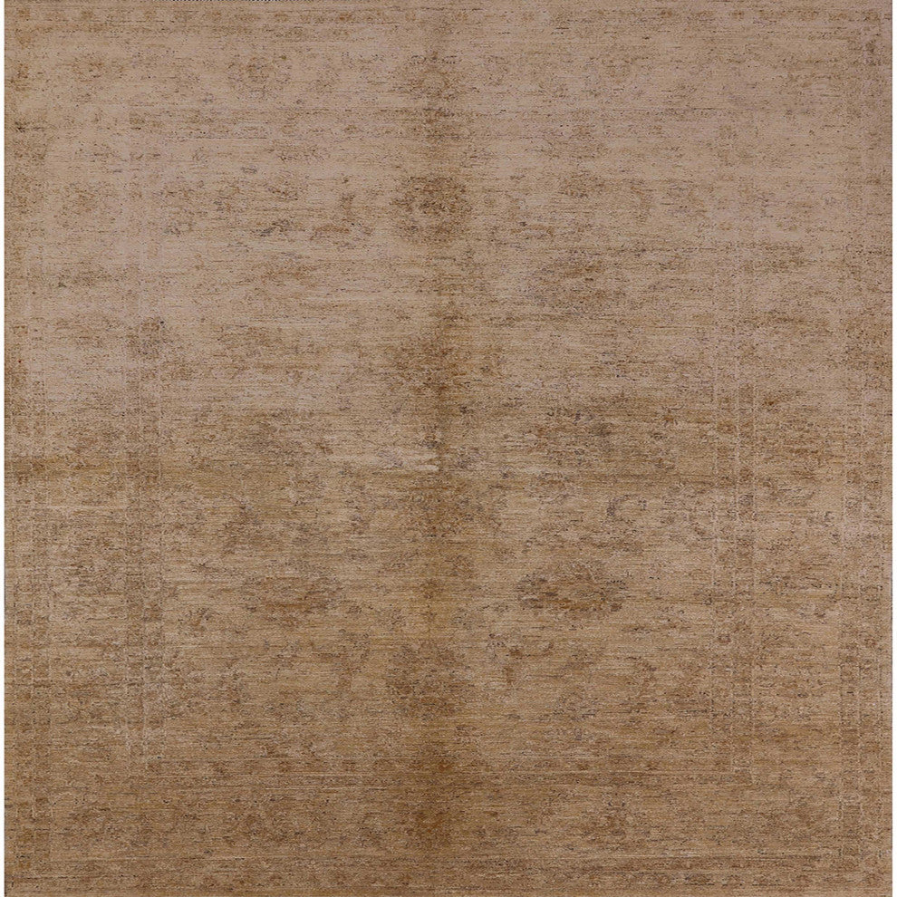 Ahgly Company Indoor Square Mid-Century Modern Area Rugs, 3' Square