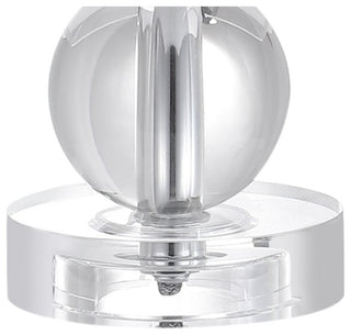Brooklyn 17.5" Crystal Table Lamp, Clear