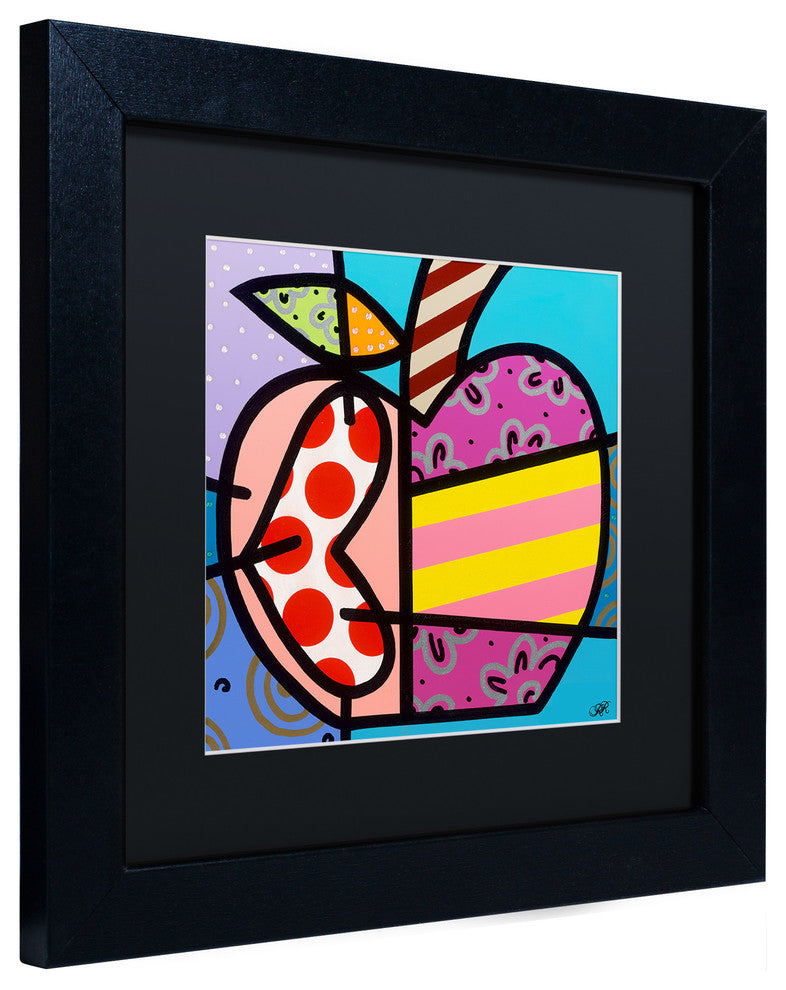 Roberto Rafael 'Big Apple II' Matted Framed Art