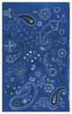 "Farm Nostalgia Blue Paisley" Digital Paper Print by Danhui Nai, 27"x42"
