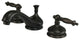 Kingston Brass Widespread Bathroom Faucet With Brass Pop-Up, Oil Rubbed Bronze