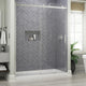 Delta SDES860-R Commix 76"H x 60"W Sliding Frameless Shower Door - Polished