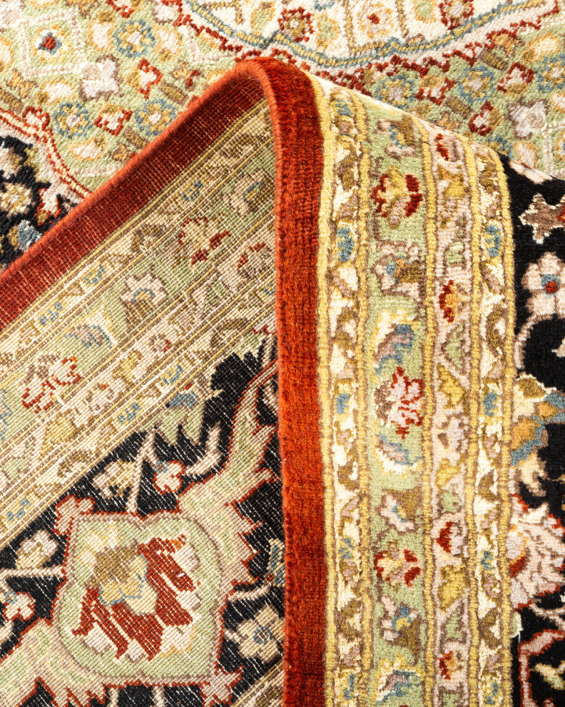 Mogul, One-of-a-Kind Hand-Knotted Area Rug Orange, 8'1"x10'5"