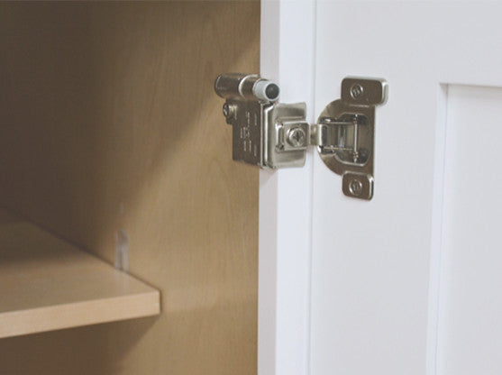 Shaker Hill Series Single Door Kitchen Wall Cabinet With Soft Close, 8"x42"