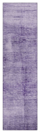 Machine Washable Indoor/Outdoor Chantille ACN1884 Purple 2'3" x 7'6" Runner Rug