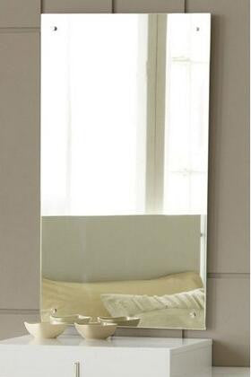 20" Mdf And Glass Mirror