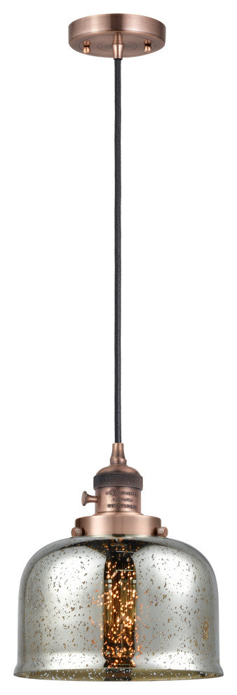 INNOVATIONS 201CSW-AC-G78 1-Light Mini Pendant Antique Copper