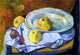 Paul Serusier Plate of Apples, 18"x27" Wall Decal