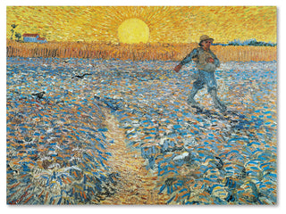 'Sower, 1888' Canvas Art by Vincent van Gogh